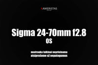 Sigma 24-70mm F/2.8 DG OS HSM ART EF-mount/ E-mount (nuoma)