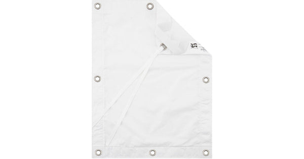 08' x 08' Grid Cloth Half (Light), White (Silent)