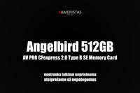 Angelbird 512GB AV PRO CFexpress 2.0 Type B SE Memory Card (nuoma)