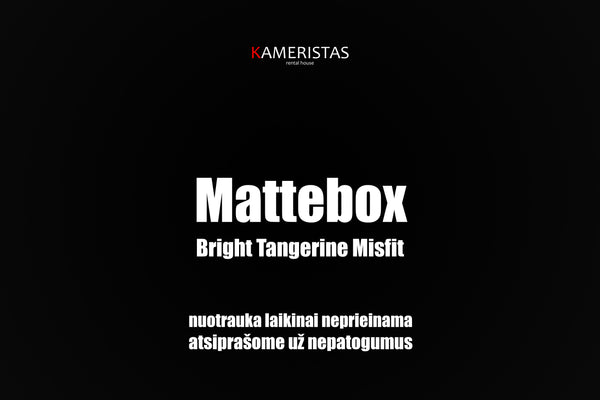 Bright Tangerine Misfit Mattebox (nuoma)