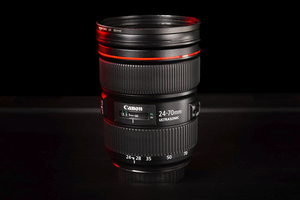 Canon 24-70mm F2.8 USM II L EF -mount nuoma Vilnius L series autofocus sharp  Lens photo photography videography dop studio rental 