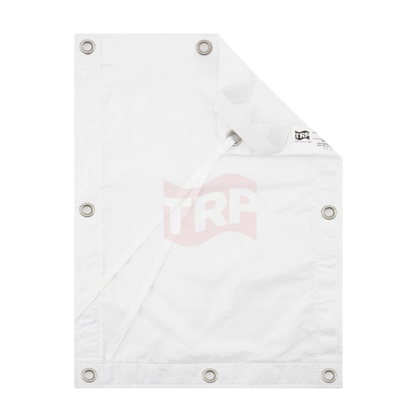 08' x 08' Grid Cloth Full, White (Silent)