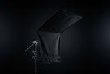 KUPO Floppy Full Frame juodas šviesos kontrolės rėmas, naudojamas šviesos blokavimui ir formavimui filmavimo aikštelėje