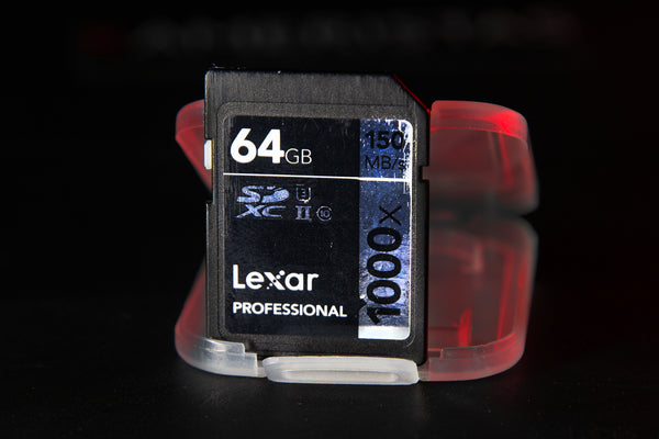 Lexar 64GB Professional 1000x UHS-II SDXC SD kortelė (nuoma)