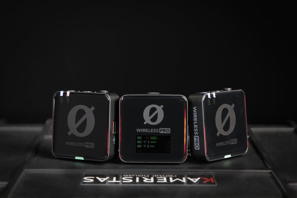 Rode Wireless Pro kit nuoma Vilnius Cinema Camera rental Lithuania videografija fotografija kinematografija operatorius videografas garsas podkastai tinklalaidė belaidžiai mikrofonai wireless fotografas kinas filmai cinema film movie set sound equipment rental Rode Lithuania