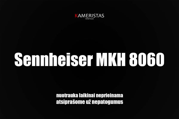 Sennheiser MKH 8060 shotgun microphone (nuoma)