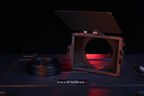 SmallRig 3575 Mini MatteBox Lite objektyvo priedas šviesos kontrolės ir blizgesio mažinimui profesionaliuose filmavimuose