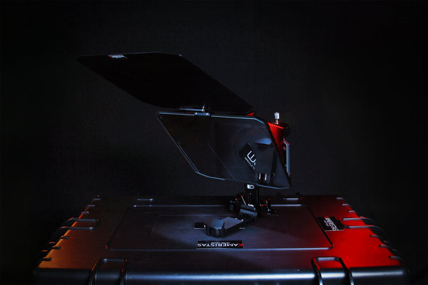 SmallRig 3646 multifunkcinis teleprompteris su veidrodiniu stiklu ir planšetės laikikliu sklandžiam kalbėjimui prieš kamerą