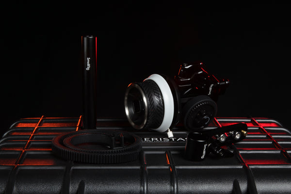 SmallRig Mini Follow Focus F40 sistema tiksliam rankiniam fokusavimui kino objektyvais filmavimo metu