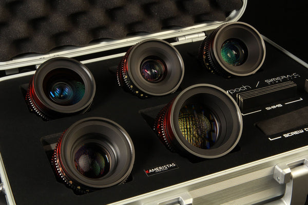 Thypoch Simera-C 5 objektyvų rinkinys M-mount sistemai – nuomai Vilniuje