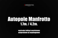 Autopole Manfrotto (1.7m/4.2m.) (nuoma)