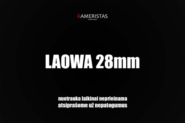 LAOWA - AstrHori 28mm f/13 Macro Probe Lens CINE EF-mount (nuoma)