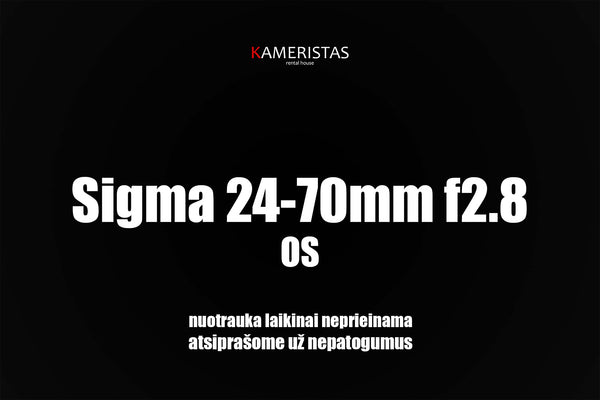 Sigma 24-70mm F/2.8 DG OS HSM ART EF-mount (nuoma)