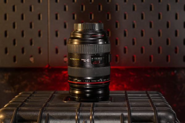 Canon EF 24-70 mm F2.8 Ultrasonic objektyvas EF mount (nuoma)